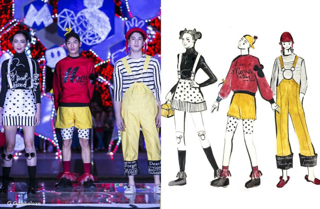 G Gambaloza Fashion Designers Celebrate 90 years of Mickey Mouse