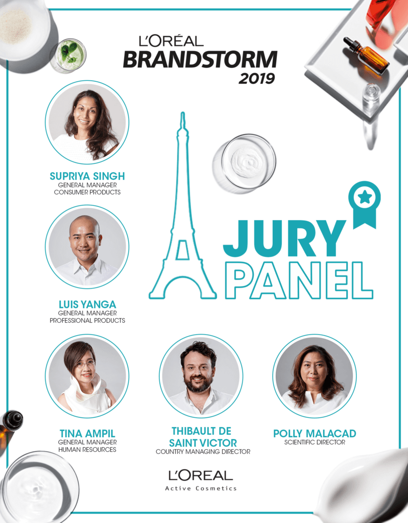 National Finals Jury L'Oreal Brandstorm 2019