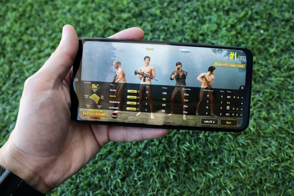 PUBG on Samsung Galaxy M20