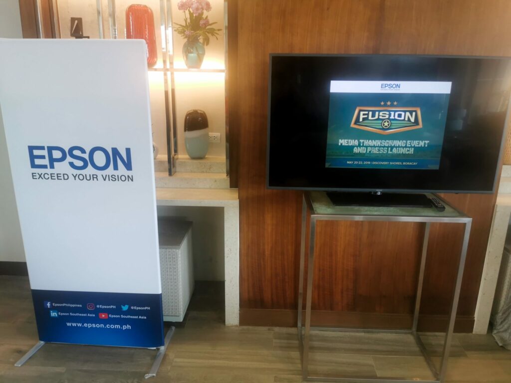 Epson Fusion X Boracay