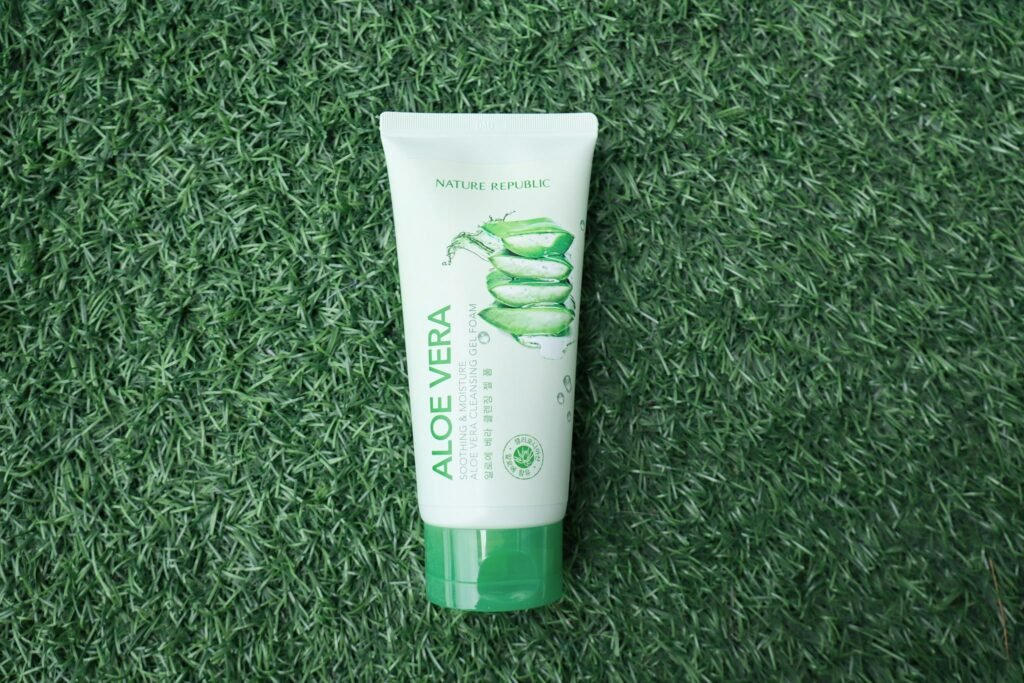 Nature Republic Soothing Moisture Aloe Vera Cleansing Gel Foam