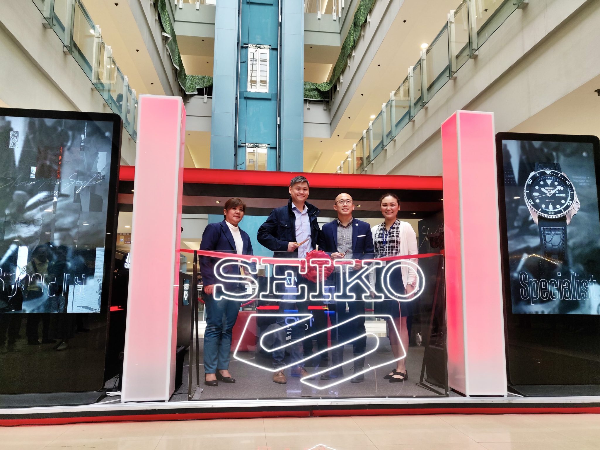Seiko 5 Sports opens First Pop-Up Store in SM Megamall - Iconic MNL
