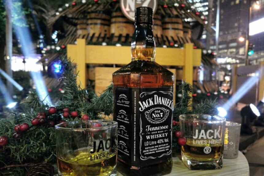 Jack Daniel's lights Holiday Barrel Tree in the Philippines for the ...