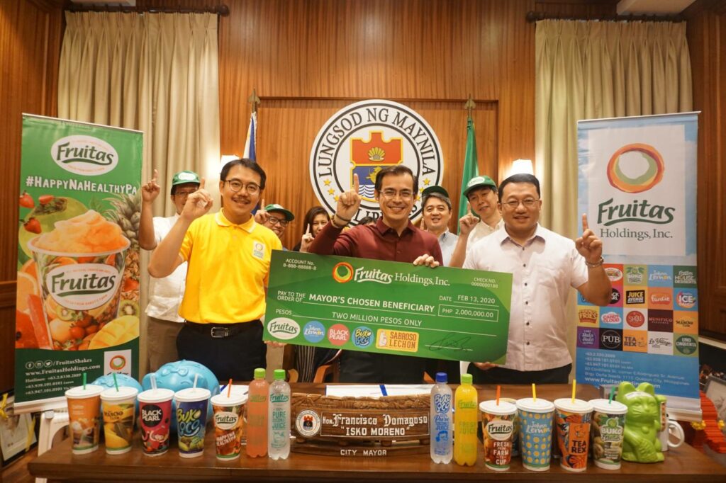 Fruitas Signs Up Another Fresh Endorser Isko Moreno