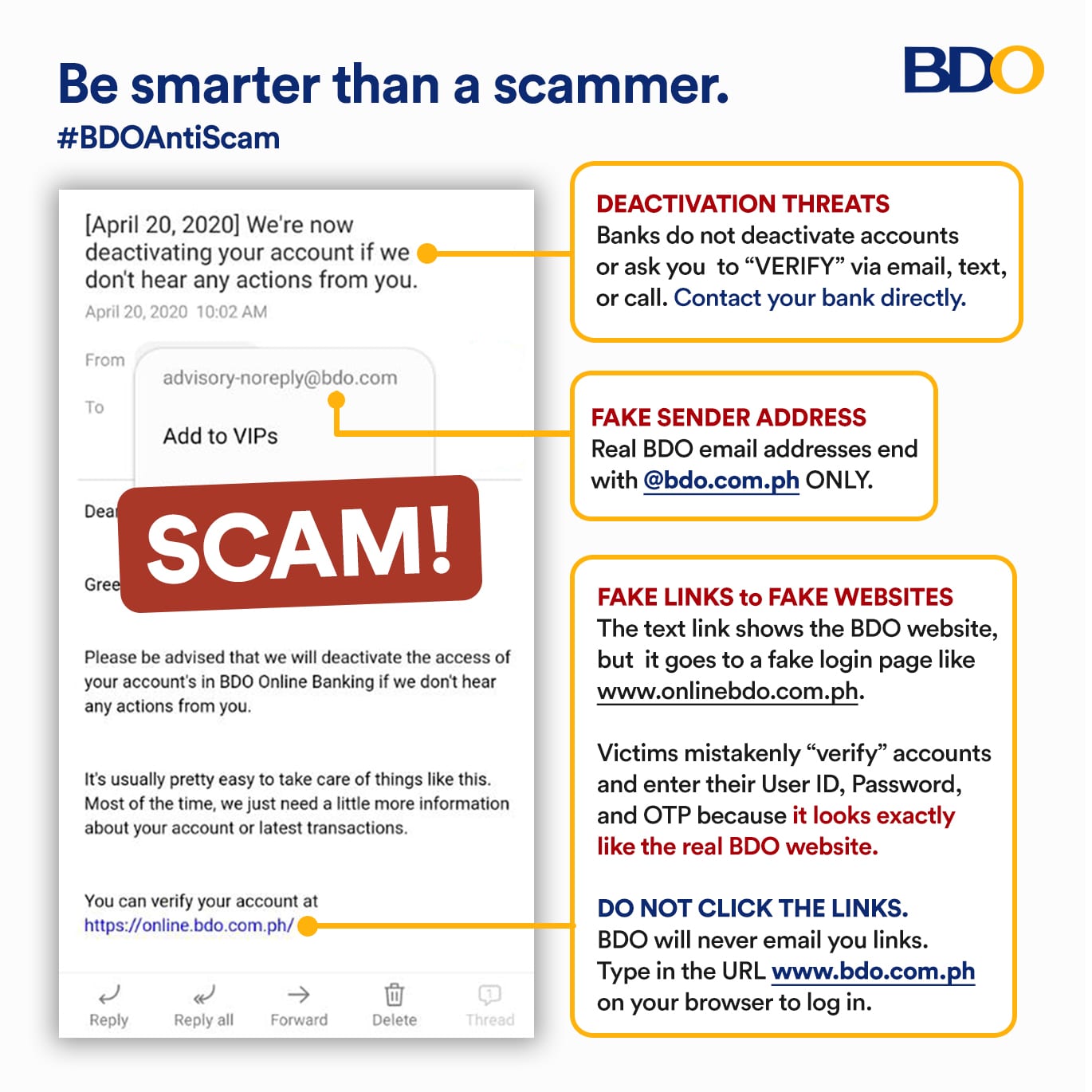 6 tips to be smarter than a scammer