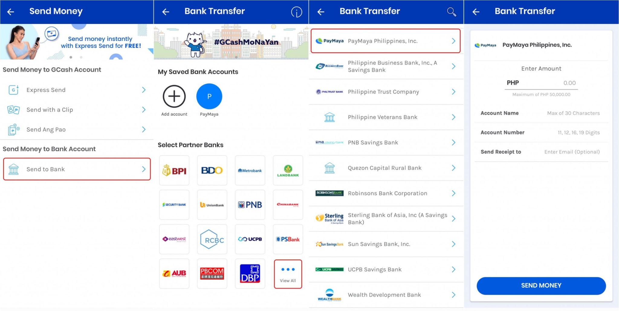 How To Send Funds From Gcash To Your Paymaya Account Iconic Mnl