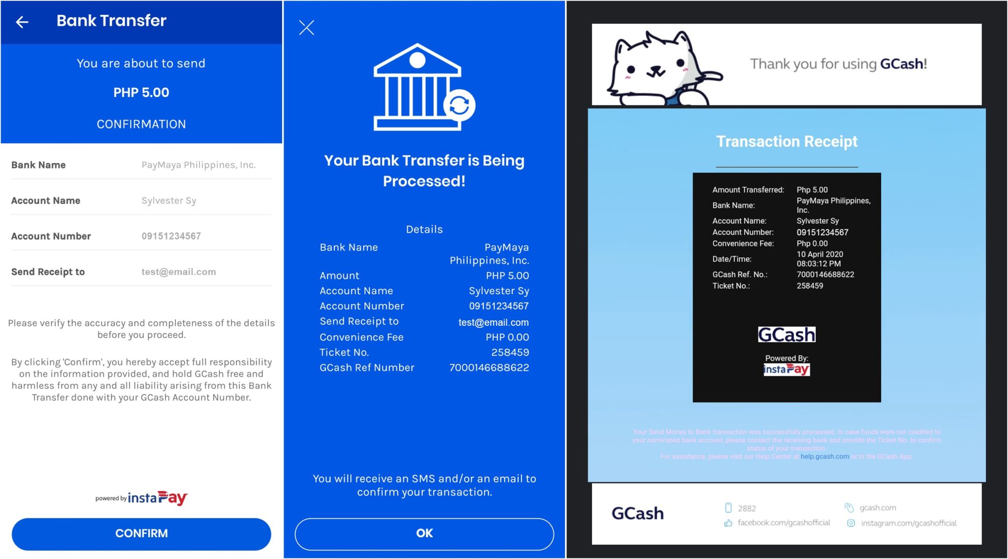 How To Send Funds From Gcash To Your Paymaya Account Iconic Mnl