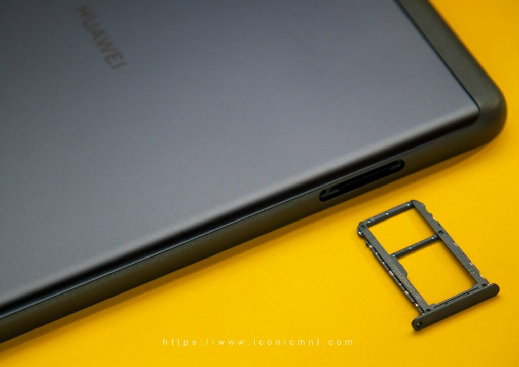 Huawei MatePad T8 - sim card tray