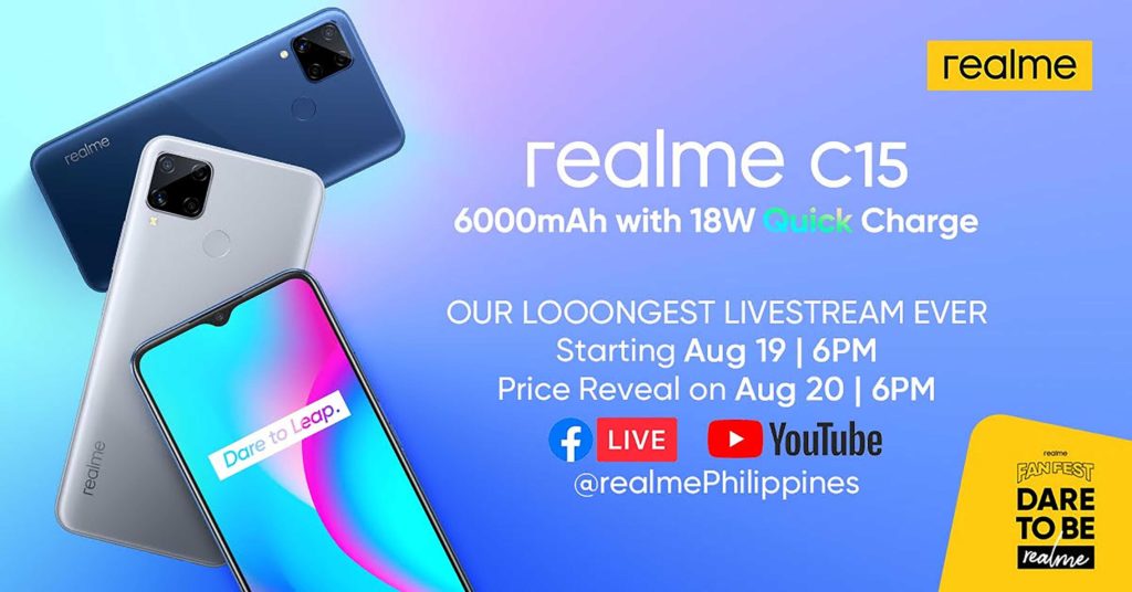 Dare to do more with realme C15 - Looongest Livestream Ever