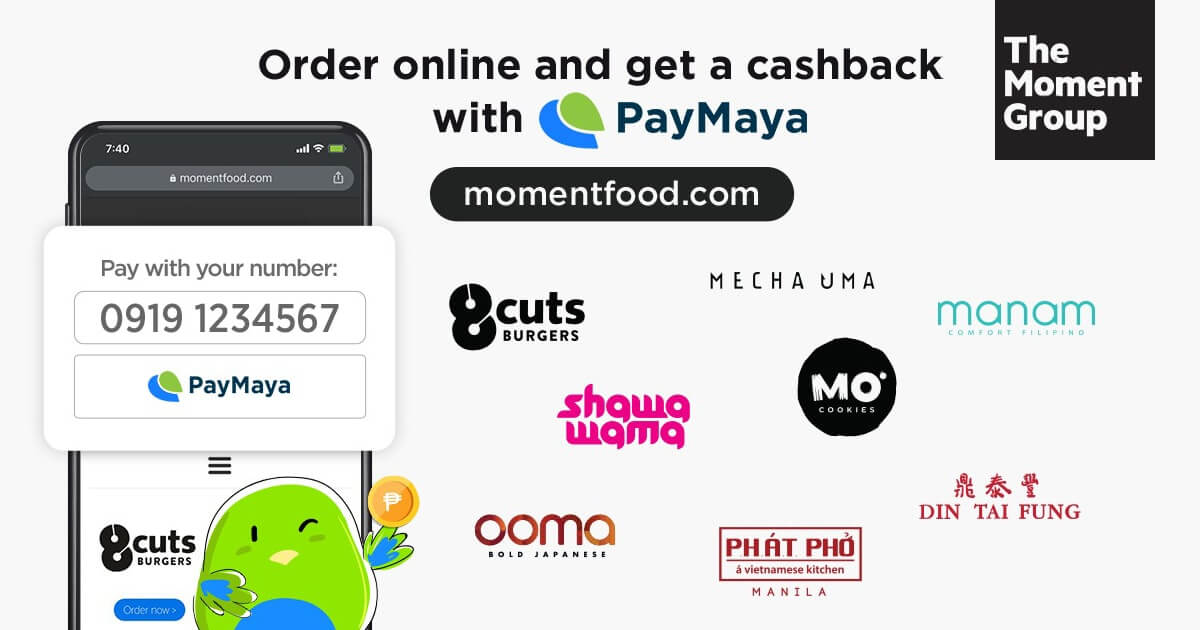 The Moment Group - PayMaya Partnership