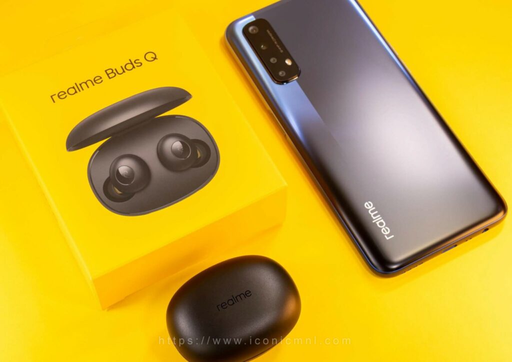 realme Buds Q - paired with realme 7