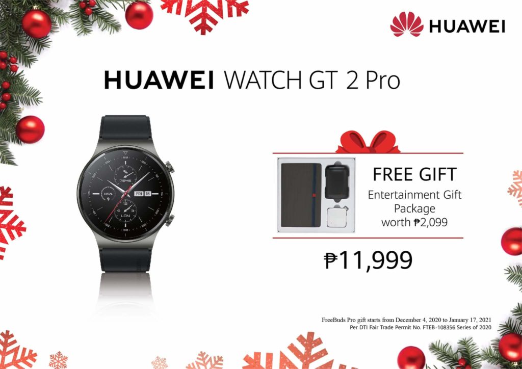 Watch GT 2 Pro Christmas Promos