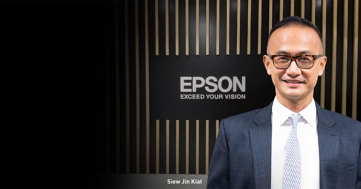 Siew Jin Kiat, Local Regional Managing Director of Epson Singapore (SEA Headquarters)