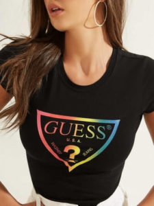 GUESS Eco Pride Triangle R3 Tee