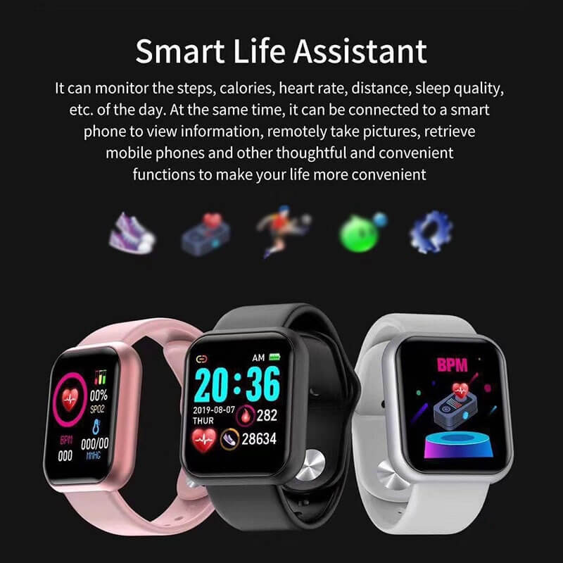 SANDA Fitness Tracker Smart Watch