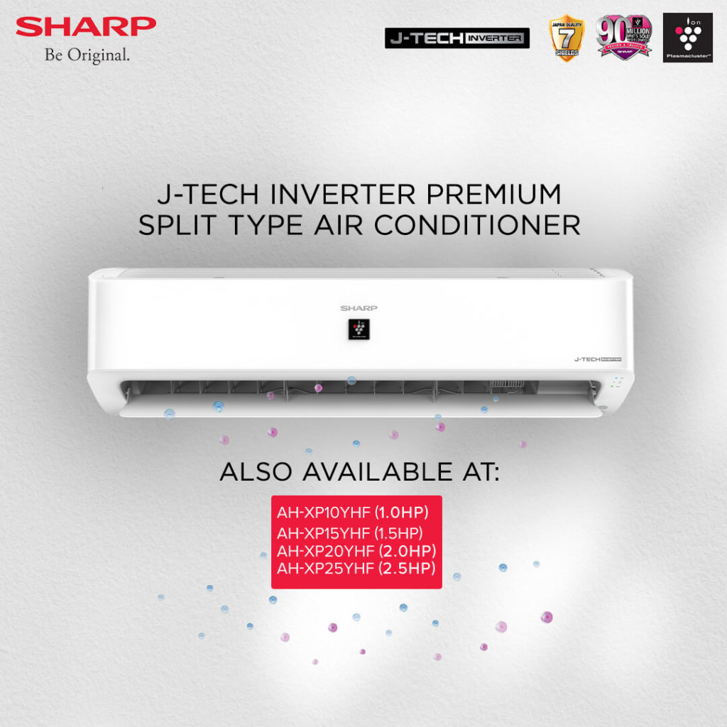 SHARP J Tech Inverter Premium Split style air conditioner