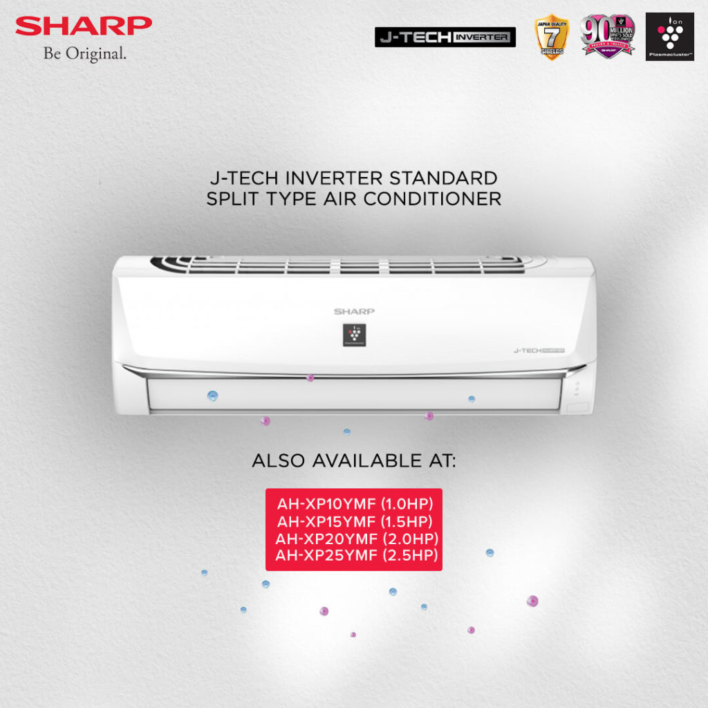 SHARP J Tech Inverter Standard Split type air conditioner