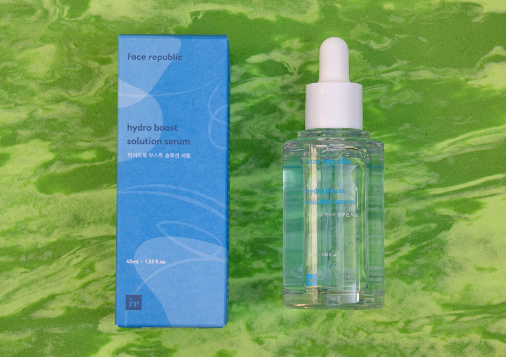 Face Republic Hydro Boost Solution Serum and Vita Capsule Luminous