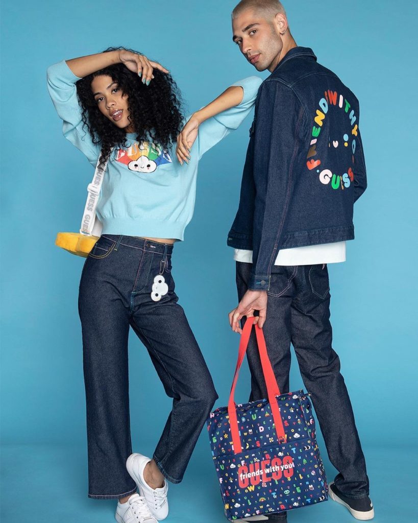 Introducing the Spring 2021 GUESS x FriendsWithYou Capsule Collection ...