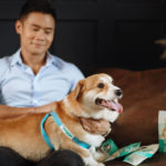Corgi with Doggo CEO Kurt Cheng