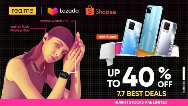 realme products and more for up to 40% off this 7.7