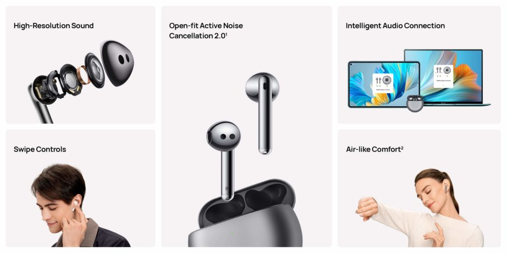 HUAWEI FreeBuds 4 - Key Features