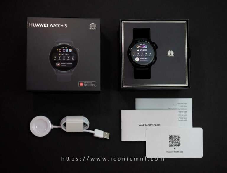 HUAWEI Watch 3 Unboxing and First Impressions - Iconic MNL