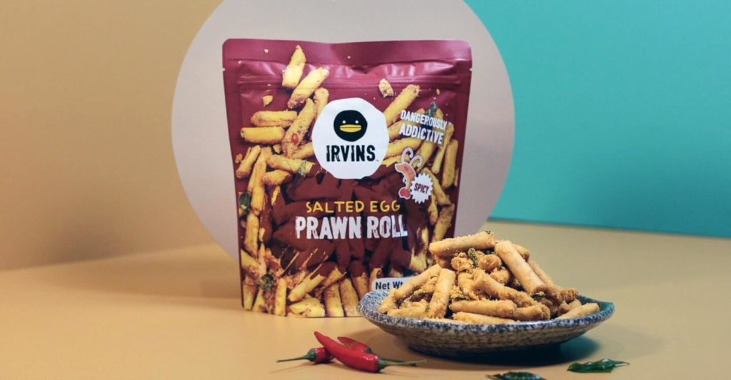 IRVINS Salted Egg Prawn Roll