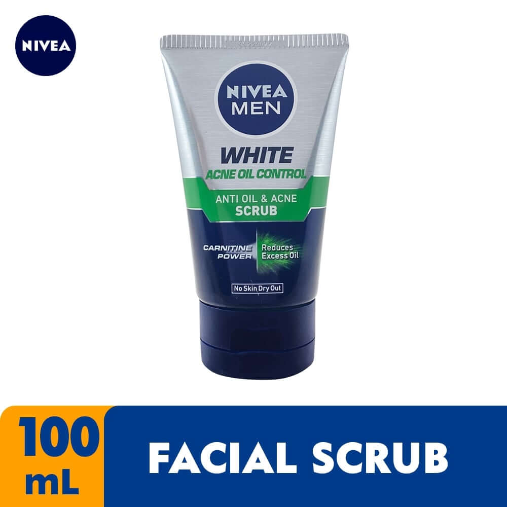 Nivea for Men Whitening Acne Oil Control Scrub 100g