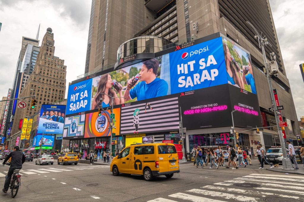 Pepsi’s Hit Sa Sarap campaign in NY - KathNiel