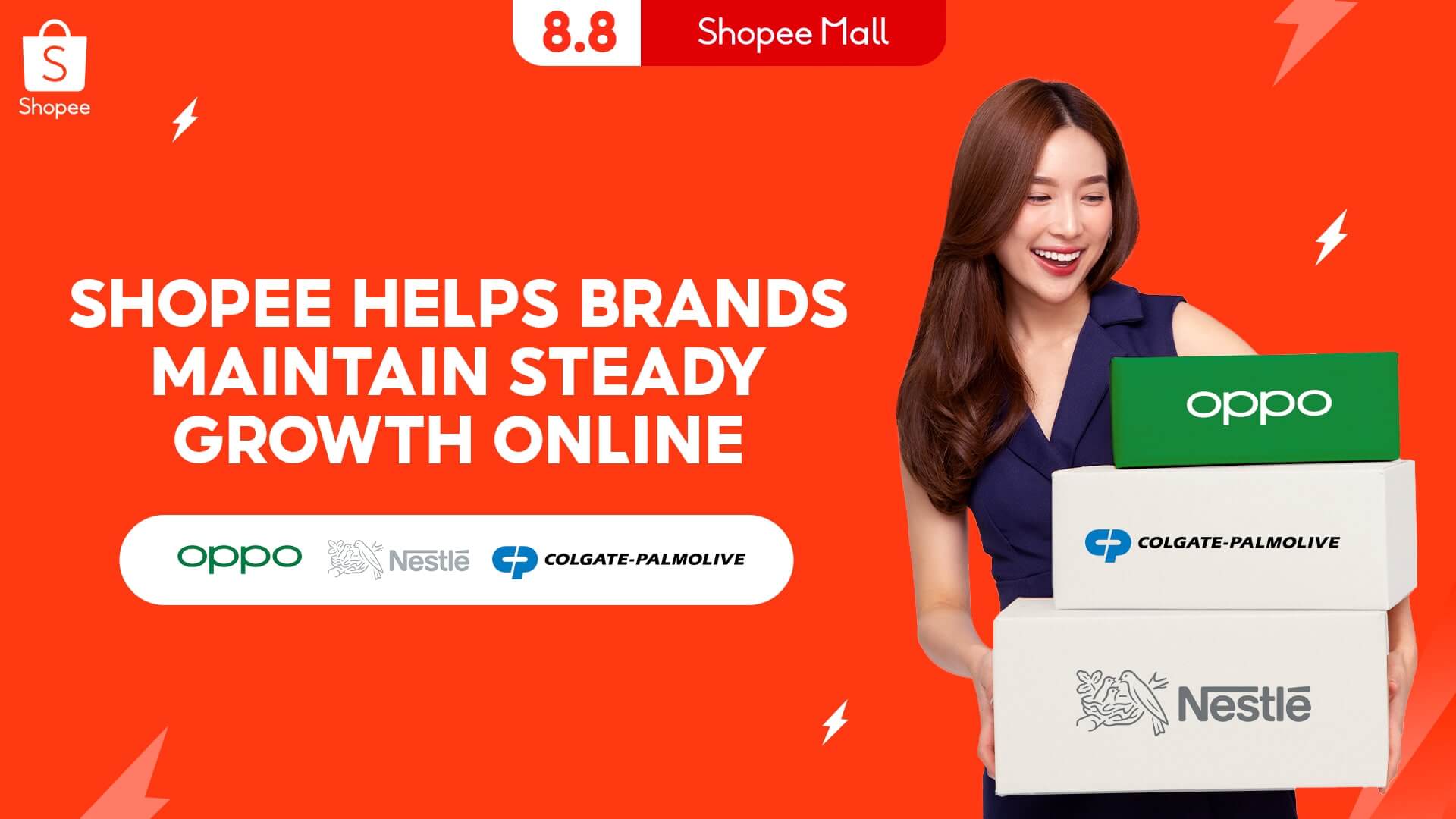 Shopee Mall Brands at the 8.8 Mega Flash Sale
