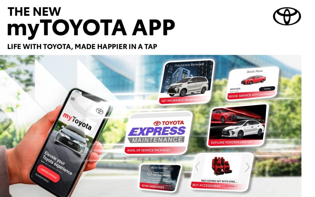 myTOYOTA App - convenient way to care for one’s car