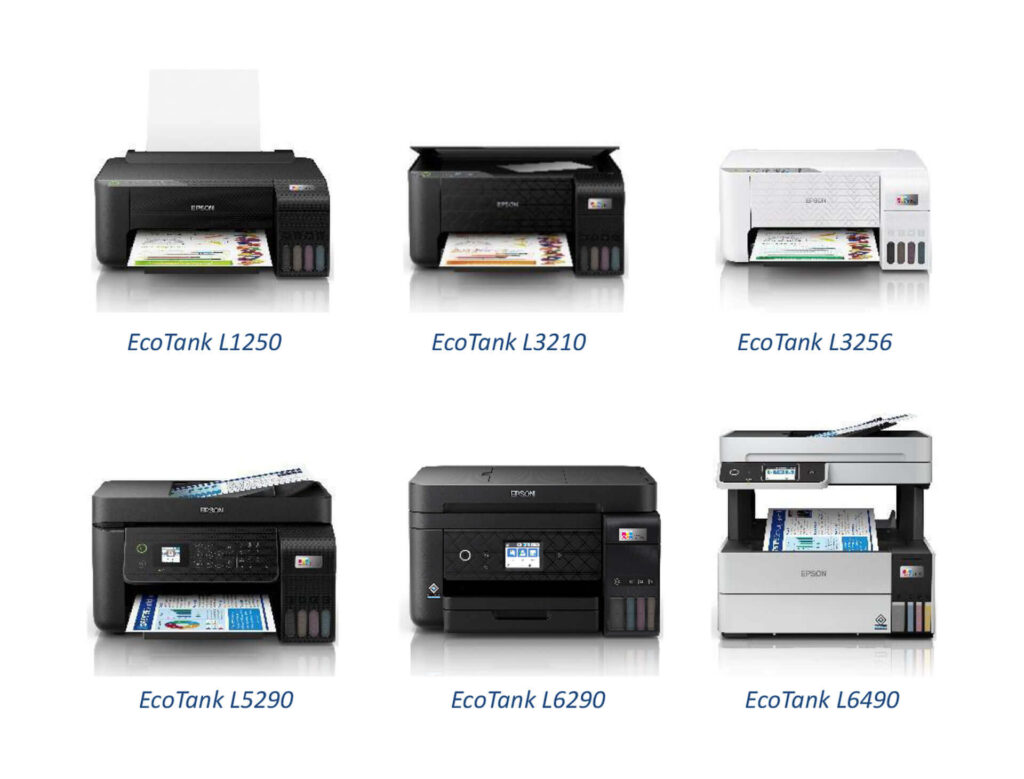 Epson unveils sustainable line of EcoTank printers with enhanced functions for high print performance