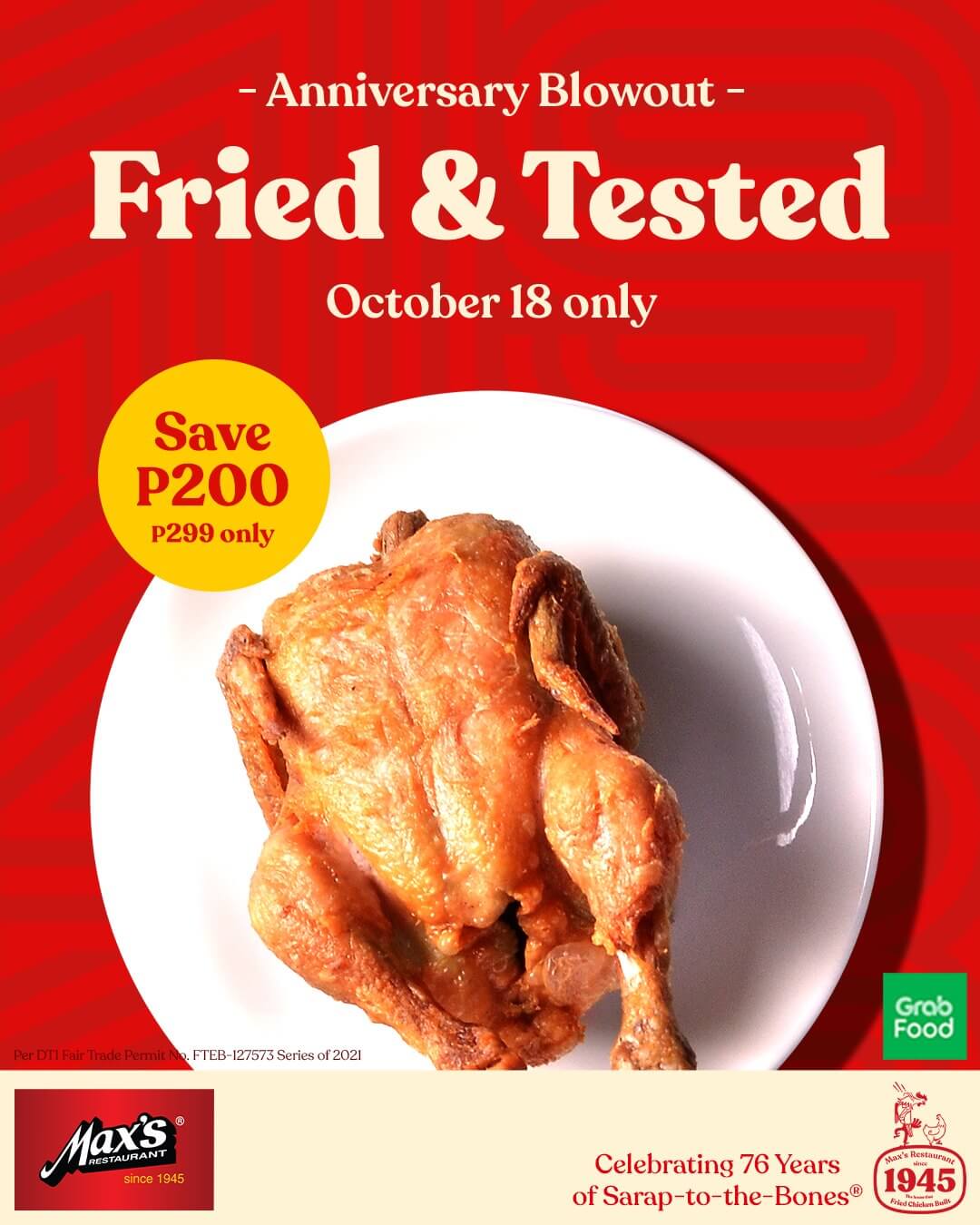 Max’s Celebrates its 76th Anniversary with Great Deals, Freebies, New ...