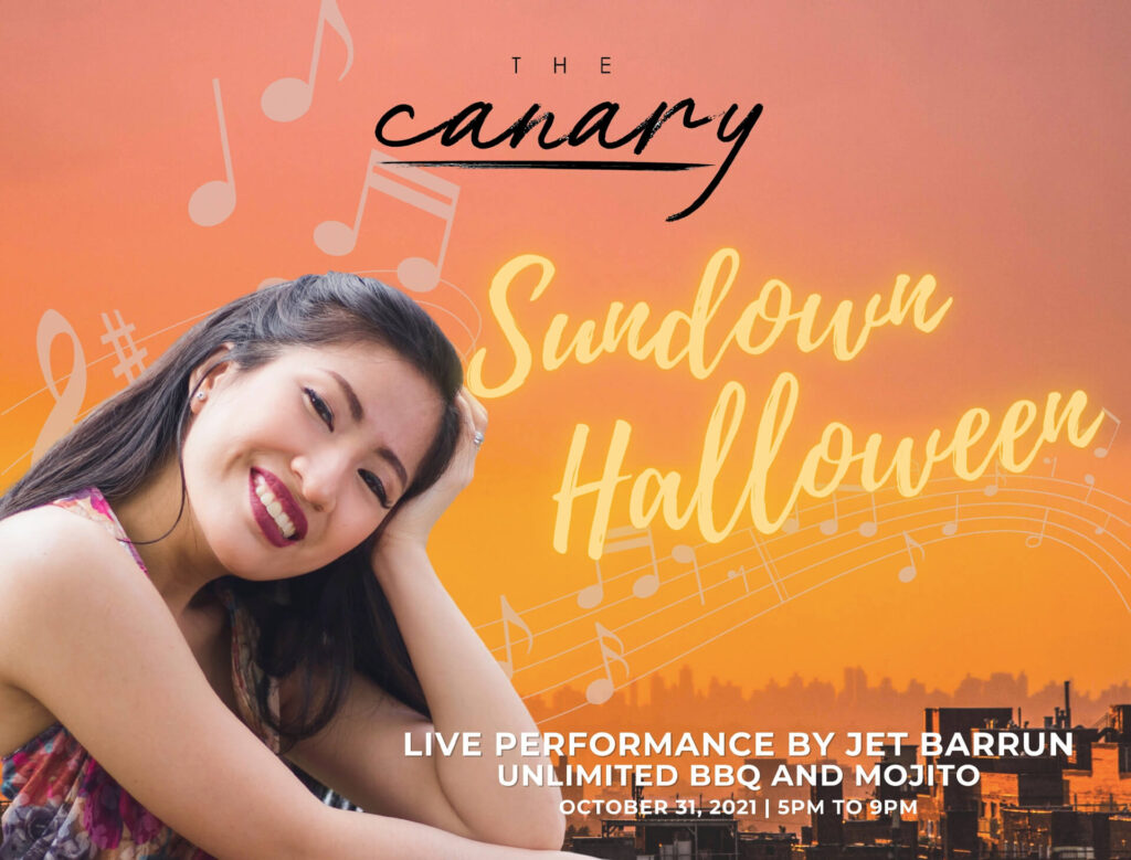 Halloween Sundown at the Canary