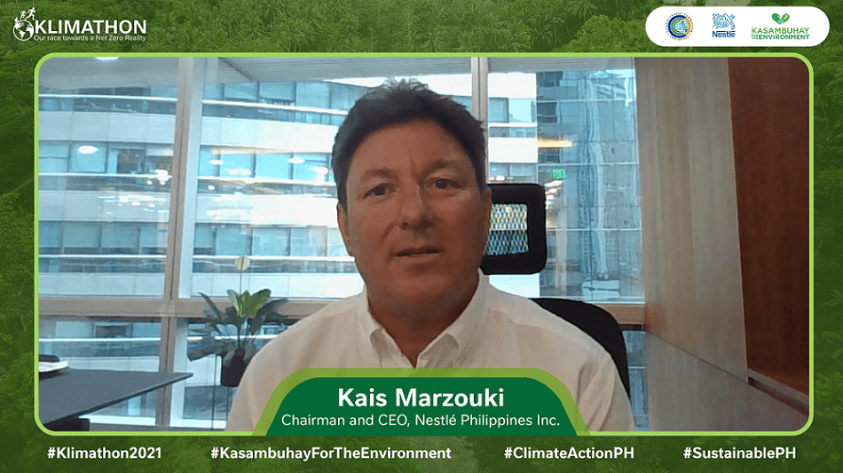 Klimathon 2021 - Nestlé Philippines Chairman and CEO Kais Marzouki