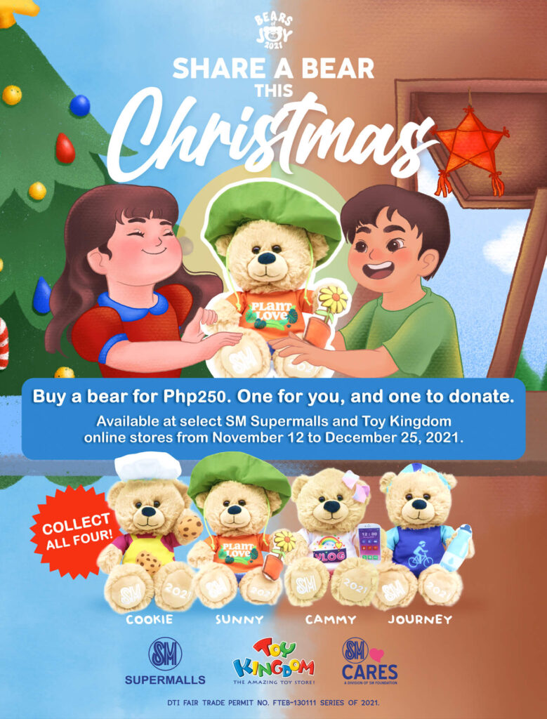 Share smiles with SM Bears of Joy