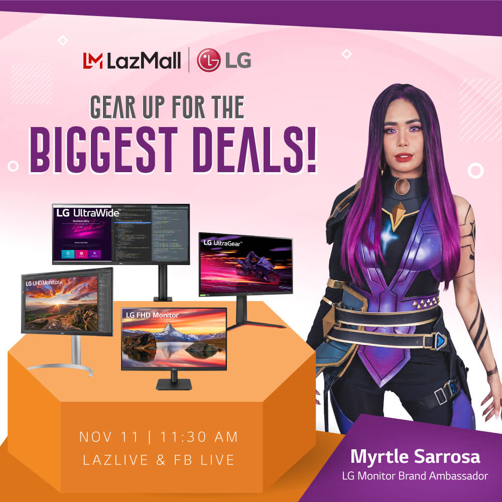 Biggest Deals this 11.11 with LG Monitors