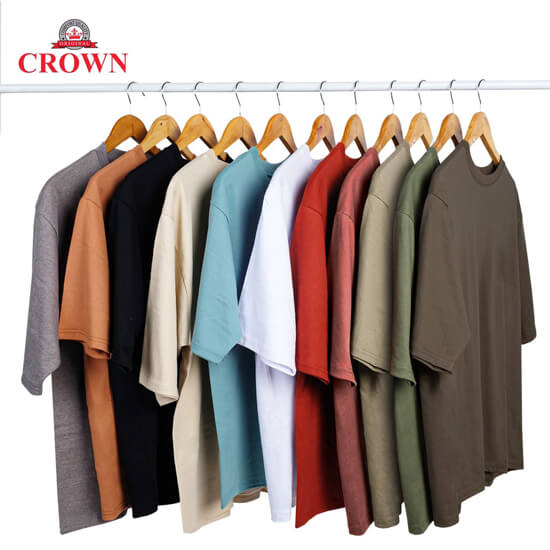 Crown Mens Oversized Shirt Collection Loose Fit
