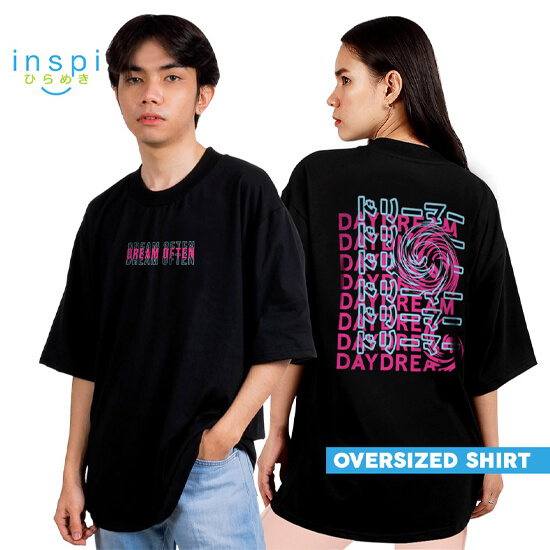 INSPI Tees Loose Fit Daydreamer Graphic Korean Oversized T-shirt