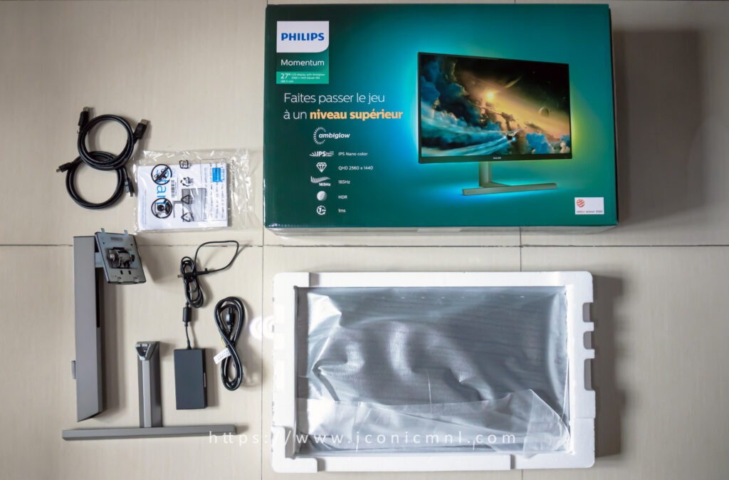 Philips Momentum 275M1RZ with Ambiglow 06