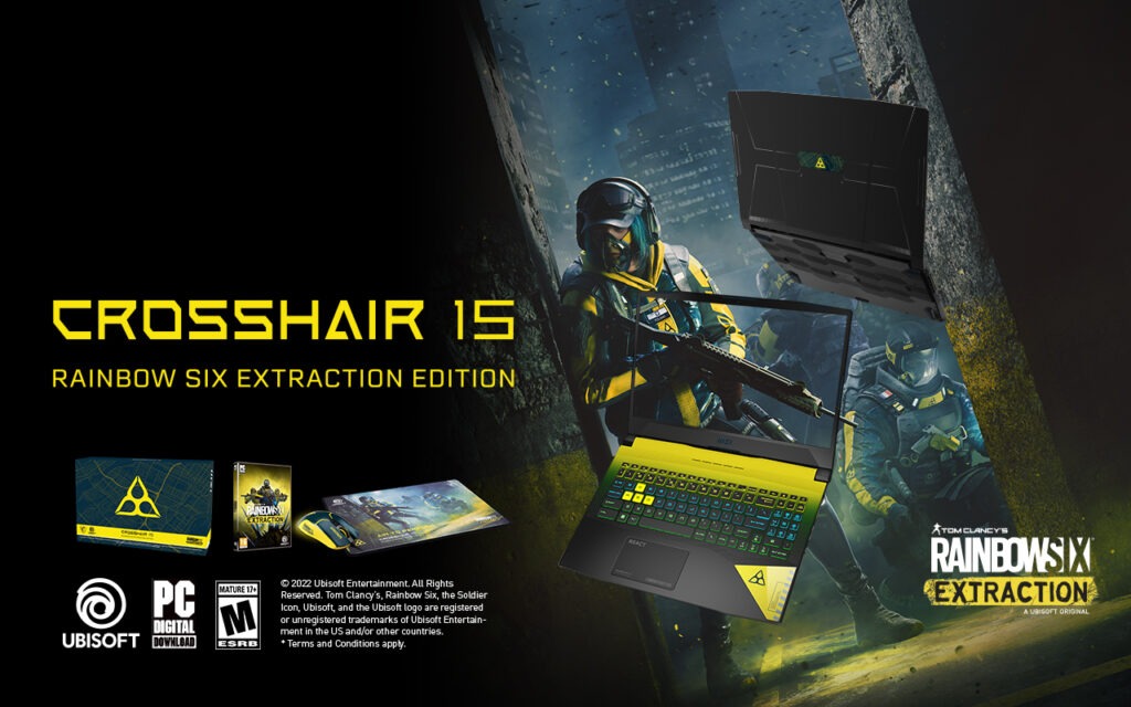 MSI Rainbow Six Extraction Edition – Crosshair 15