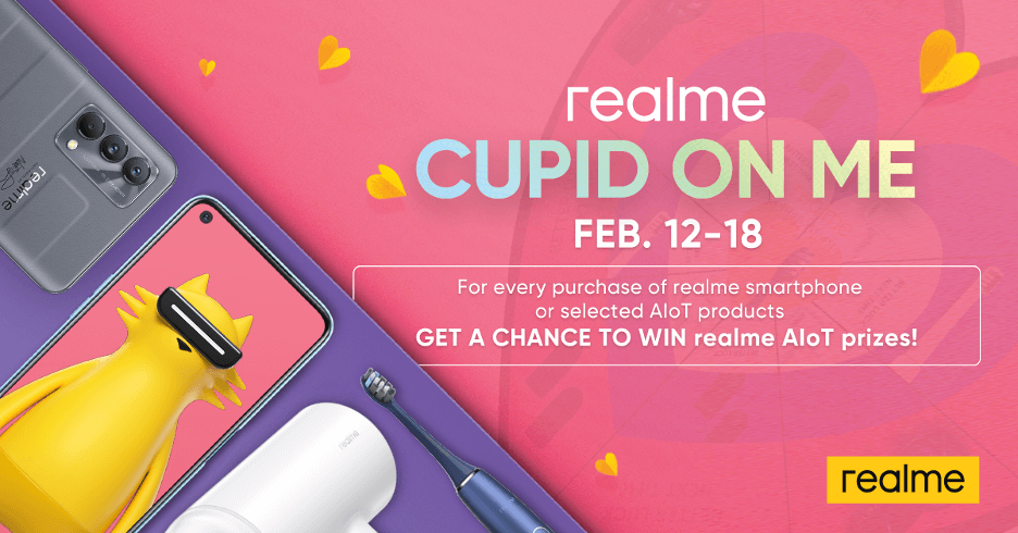 Celebrate love and luck this Valentines season with realmes Cupid on Me Promo February Payday Sale