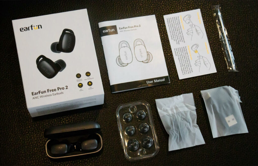 EarFun Free Pro 2 - What's Inside The Box