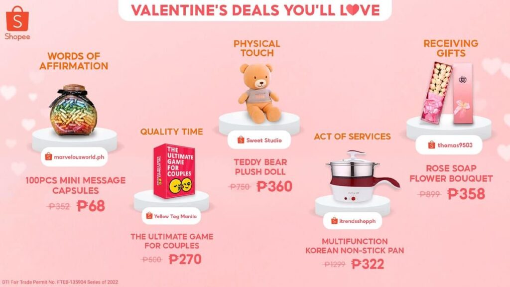 Shopee Valentine's Deals You'll Love