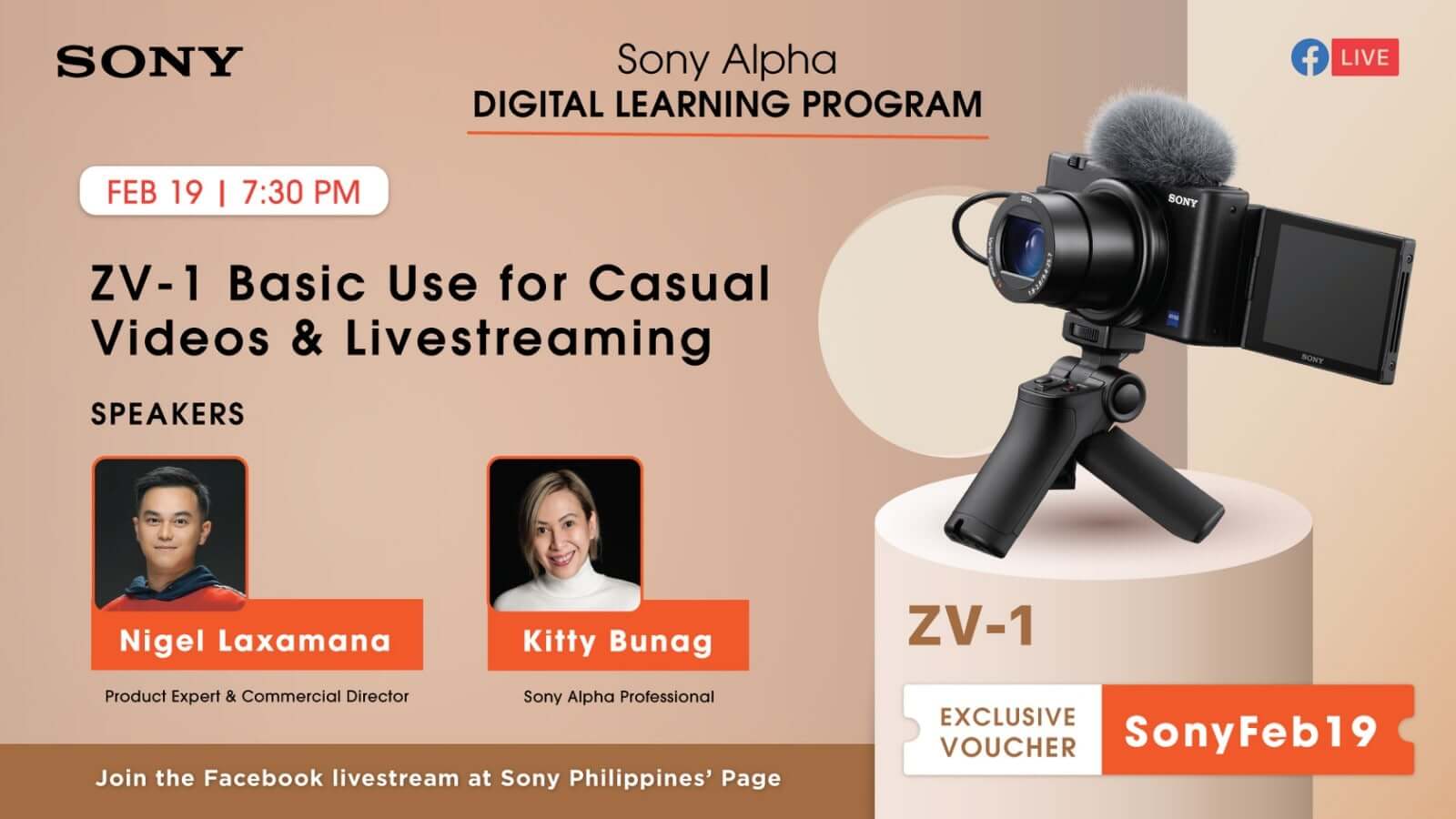Sony Philippines Announces February Webinars as Part of Digital Learning Program