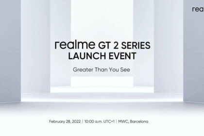 realme GT 2 Series Launch Event Poster