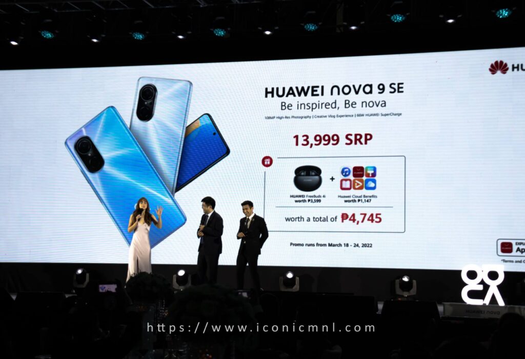 Huawei nova 9 SE Exclusive Launch Event - Pre-order Promo