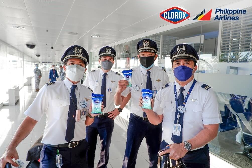 Philippine Airlines joins Clorox PH Safer Today Program - pilot