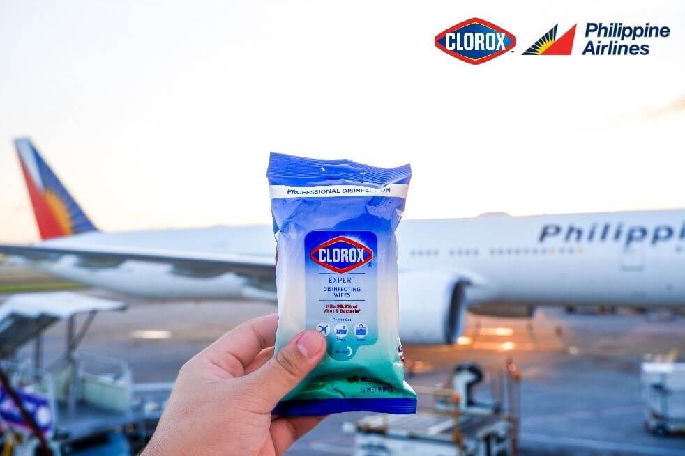Philippine Airlines joins Clorox PH Safer Today Program